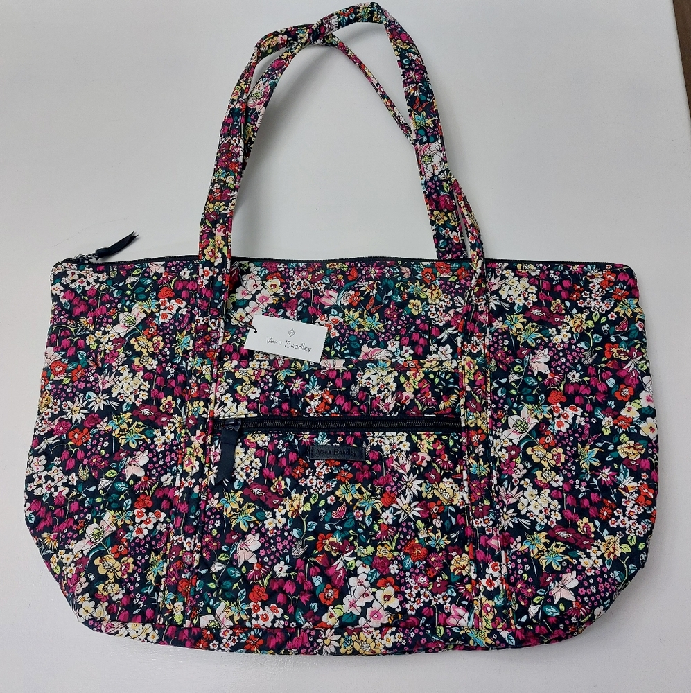 Vera Bradley Large Miller Tote Itsy Ditsy NWT